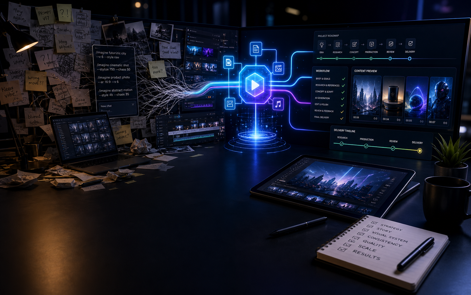 Dal caos di tool e prompt a un workflow AI organizzato