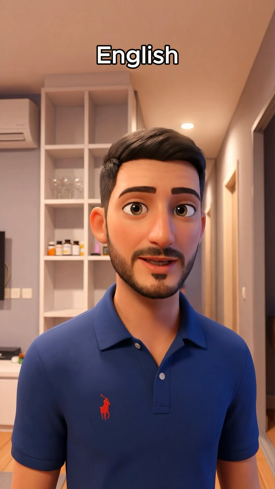Esempio di avatar AI multilingua