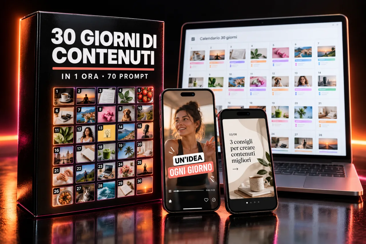 30 Giorni di Contenuti in 1 Ora